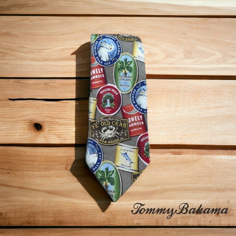 Tommy Bahama Sik Tie / Ye Old Crab Pub House
